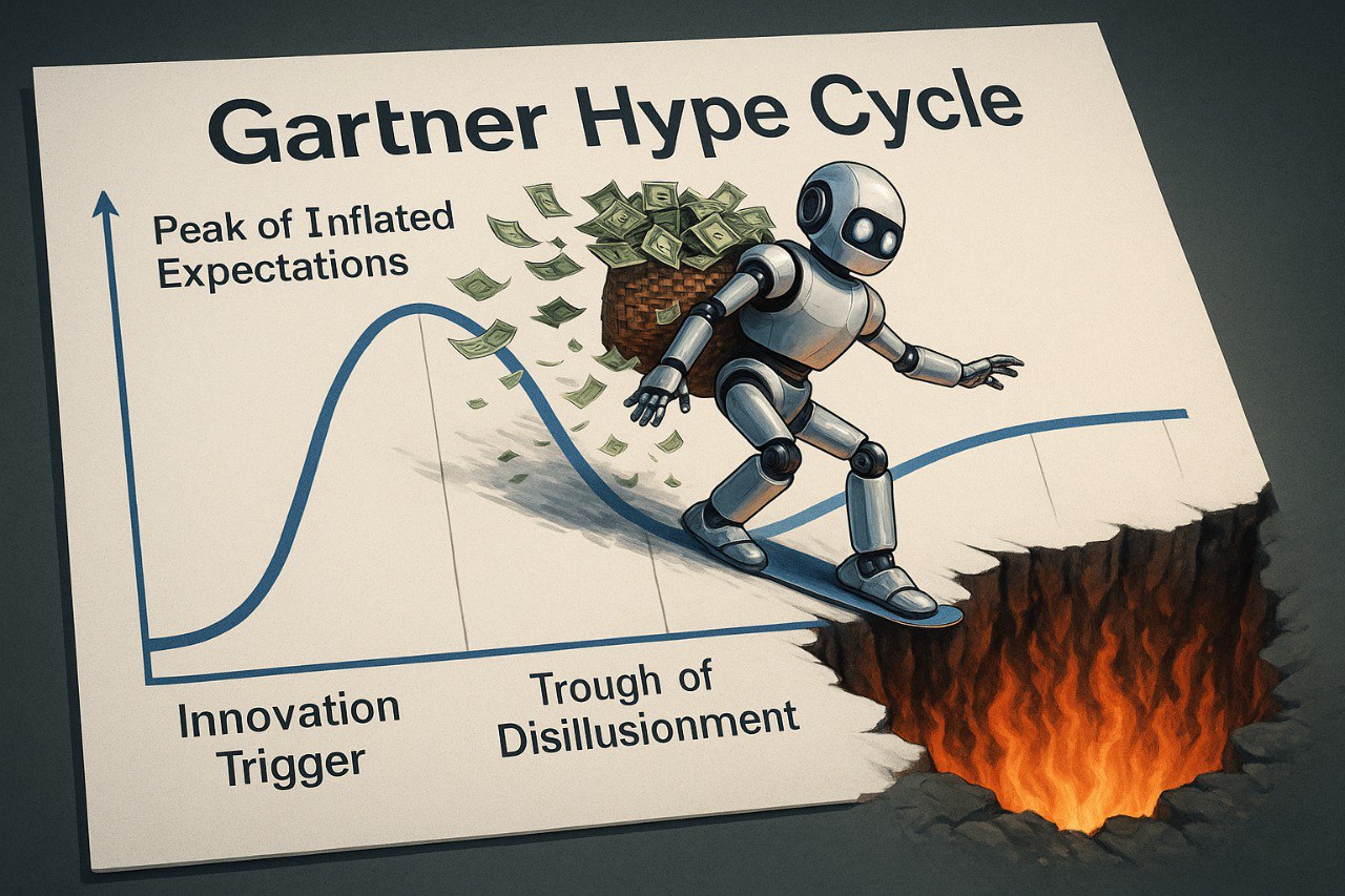 Featured image of post 📉 Тревожные новости о рынке AI