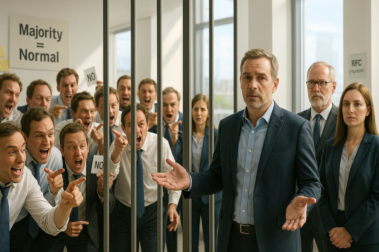 Featured image of post 🔥 Пятничное: Безумие меняться нормально