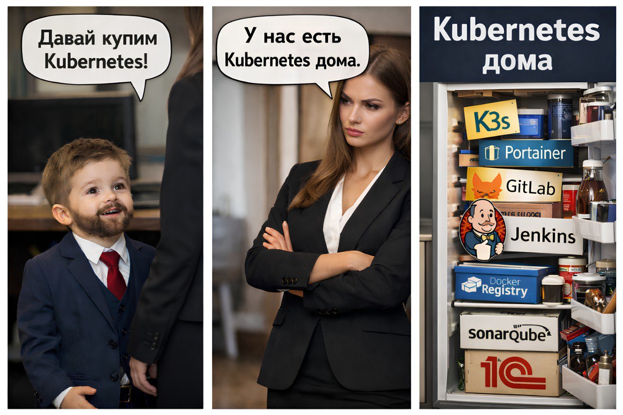 Featured image of post ☸️ 1С DevOps для самых маленьких 2.0 - теперь на Kubernetes